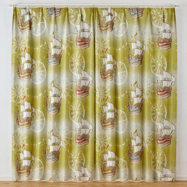 スミノエ ピーターパン フライインザスカイ カーテン ドレープ 1枚入 100×135cm Y 32...