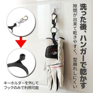 ゴルフグローブハンガー 【手袋の乾燥に】 手型...の詳細画像3