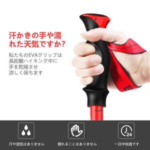 BISINNAトレッキングポール 折畳み 軽量...の詳細画像4