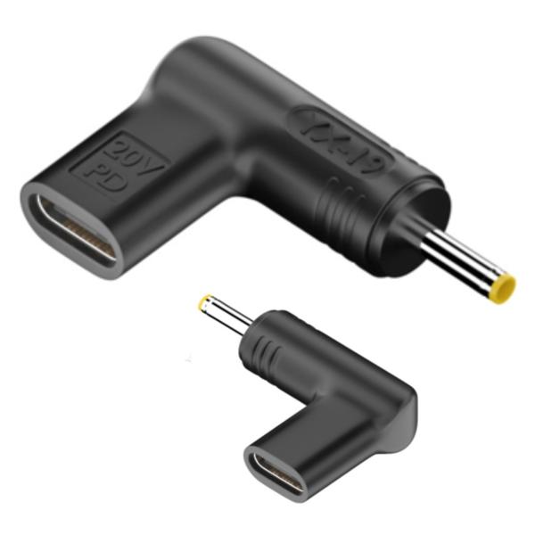 fine-R USB-C 入力 DC 2.5×0.7mm 出力 ノートパソコン用 変換アダプター P...