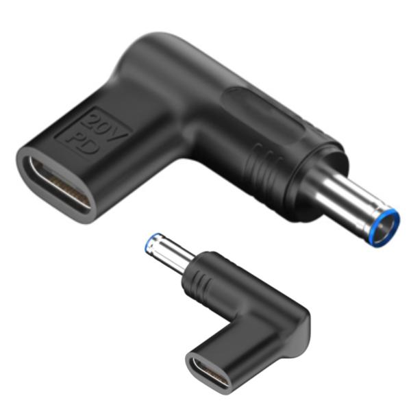 fine-R USB-C 入力 DC 4.5×3.0mm 出力 ノートパソコン用 変換アダプター P...