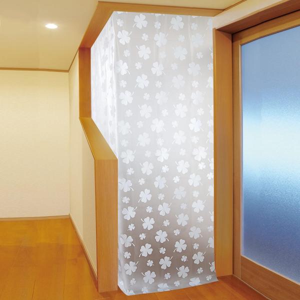 コモライフ お部屋の間仕切りカーテン ワイド (180×260cm) カーテン 仕切り 冷気 冷房 ...