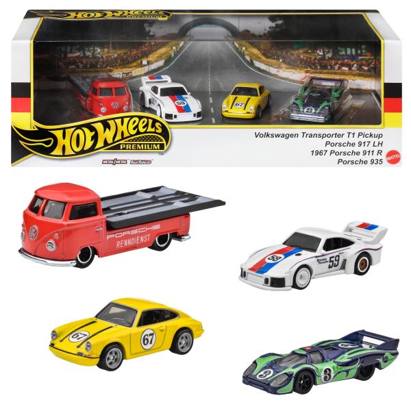 ホットウィール(Hot Wheels) プレミアムコレクターセット - ポルシェ レンシュポルト【 ...