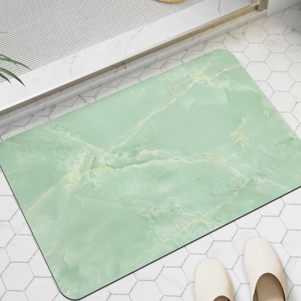 DEXI バスマット 速乾 お風呂マット 滑り止め 足拭き 高吸水力 ソフト 洗える 割れない 通気...