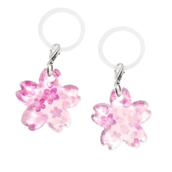 匠 Takumi さくら傘チャーム 約2cm×5.2cm TAK-44