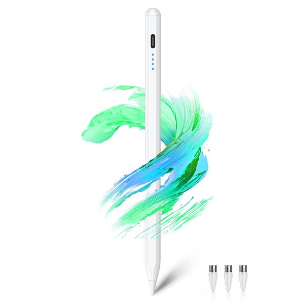 KINGONEタッチペン【 2025業界最高 全機種対応 超高速充電】スタイラスペン 超高精度 1M...