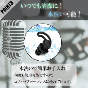 耳栓 ライブ用 ライブ シリコン 聴覚過敏 男...の詳細画像4