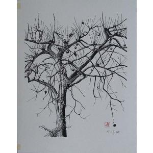 絵画 油絵 遠藤 勝 肉筆油絵 風景画 北アルプス 眺望 F10 : アートフジ