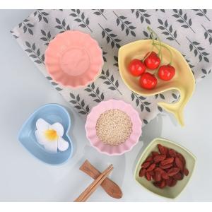 小鉢 小皿 カラフルな天然発色鉱石製 前菜入れ 漬物入れ 果物入れ 陶器製 可愛い お洒落 引き出物 引っ越し祝い