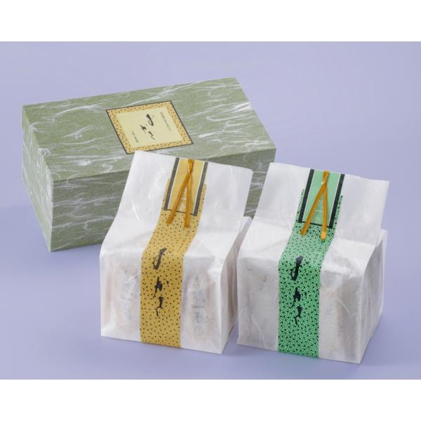 【豆・青のりおかき】和紙袋　2種詰め合わせ