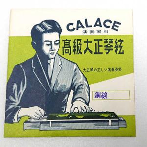 在庫処分 長期在庫品 CALACE (カラチ) 高級大正琴弦 1本入り 「鋼線」｜nishigaku