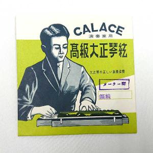 在庫処分 長期在庫品 CALACE (カラチ) 高級大正琴弦 1本入り 「メーター琴・鋼線」｜nishigaku