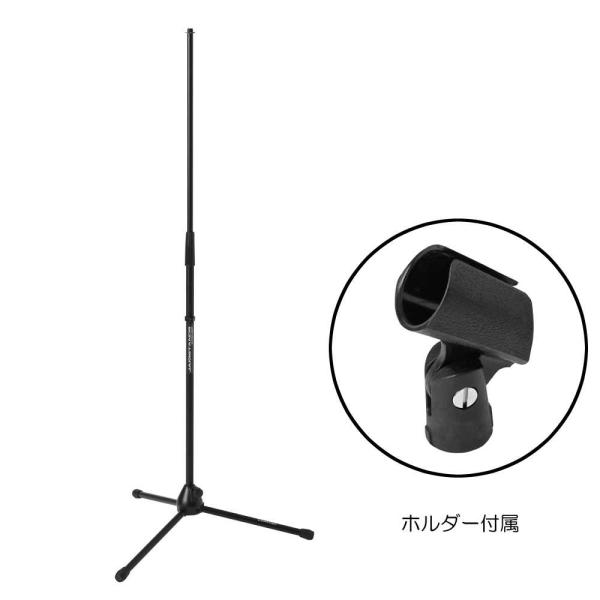 マイクスタンド ストレート マイクホルダー付き ULTIMATE アルティメイト JS-MC100 ...