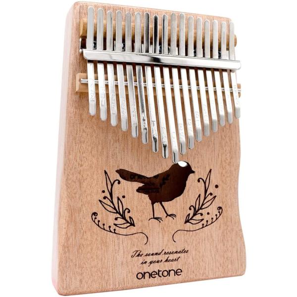 ONETONE カリンバ OTKL-01/OK　アフリカの楽器 オクメ材採用 17キー 指で弾く楽器...