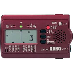 KORG チューナー 「調べ」 箏(琴)用 WT-30K｜nishigaku