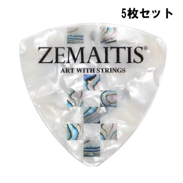 ZEMAITIS ゼマイティス  ギターピック 5枚セット ZP05 TR ミディアム M 0.75...