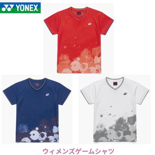 【メール便発送】YONEX ヨネック スレディース　ゲームシャツ　テニス　バドミントン　試合　女性　...