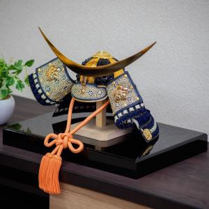 兜飾り 兜 おしゃれ コンパクト 五月人形 収...の詳細画像4