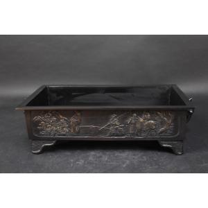 新品 唐銅 銅器 雲紋 水盤 砂鉢 花器 : 西川美術ショップ - 通販