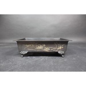 新品 唐銅 銅器 雲紋 水盤 砂鉢 花器 : 西川美術ショップ - 通販