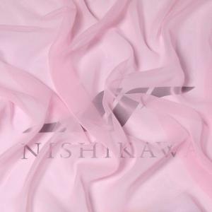 50ｄジョーゼット (MR5050)　色番号32　ピンク　生地　結婚式ドレス、ダンス衣装、舞台衣装、ブラウス｜nishikawa-tex1211