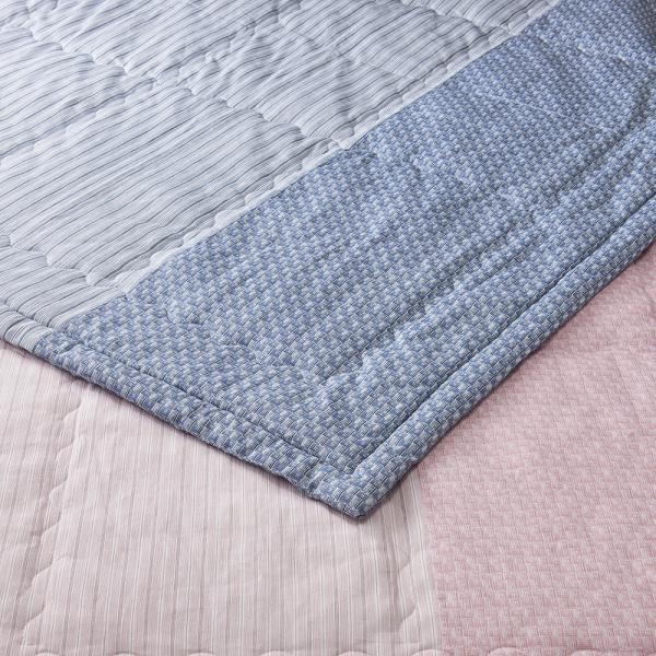 洗える高島ちぢみ肌掛ふとん シングル 140×190cm 詰めもの重量0.4kg IY2403 IY...