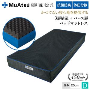 ムアツマットレスダブル 楽天市場】【P10倍 ※1/30迄】昭和西川 ムアツ マットレス ダブル