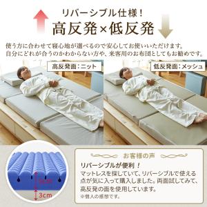 マットレス シングル 高反発 西川 敷布団 ウ...の詳細画像3