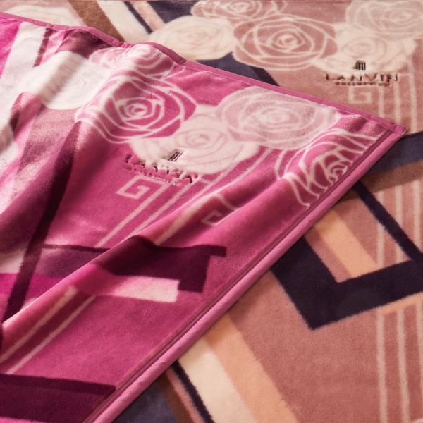 LANVIN COLLECTION ランバン コレクション アクリルハーフケット グラス 昭和西川公...