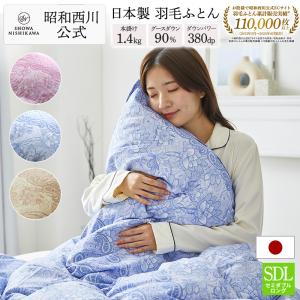 西川　洗える羽毛肌掛けふとん　ダブルロング　肌掛け羽毛布団 西川 ウォッシャブル 羽毛肌掛けふとん シングル ロング 150