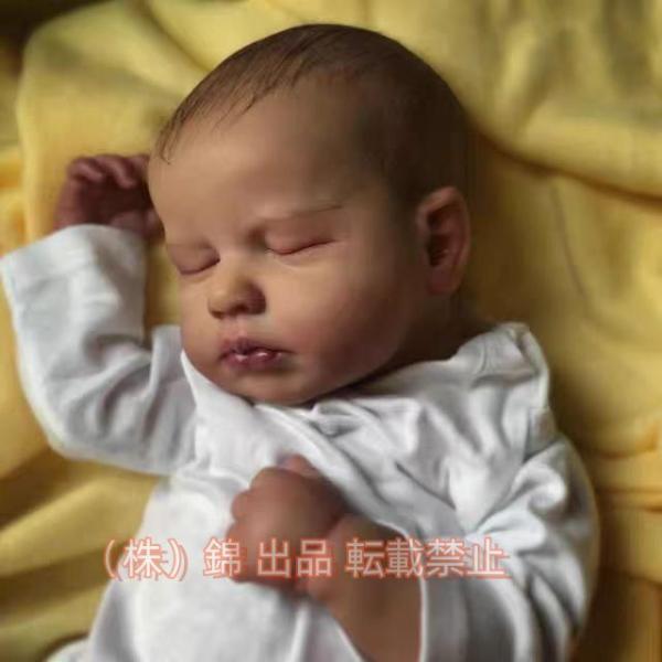 リボーンドール 人形 赤ちゃん 新生児 ねんね 本物そっくり 抱き人形 株式会社錦 50センチ