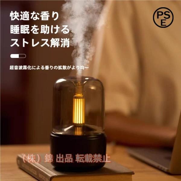 送料無料 加湿器 超音波式 大容量 usb充電式 スチーム式 おしゃれ 卓上 小型 卓上加湿器 錦レ...