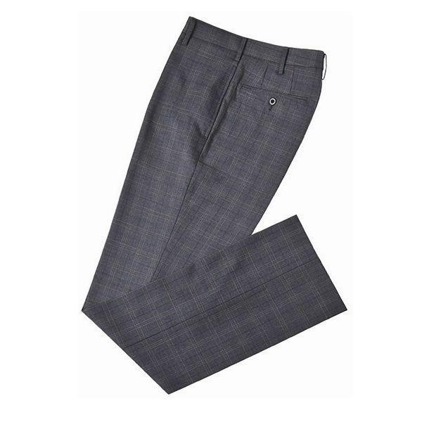 BENCOUGAR IMPACT スクールパンツ 学生服 ズボン 足長シルエット グレーチェック 2...