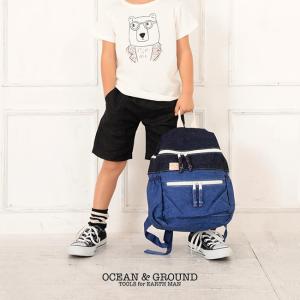 オーシャンアンドグラウンド Ocean＆Ground リュック SEA & SKY キッズ ジュニア 子供 1815102｜nishiki