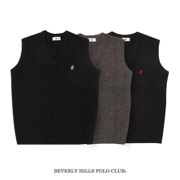 BEVERLY HILLS POLO CLUB ベスト アクリルウール ポイント有 3S-XL KP...