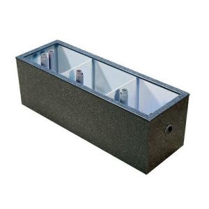 ☆テクノ販売 FRP濾過槽 C型3槽 スノコ付 濾材なし 　大型商品 送料別途見積 代引/同梱不可