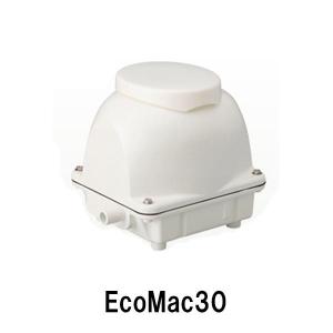 フジクリーン工業(マルカ)エアーポンプ EcoMac30 　送料無料 但、一部地域除 代引/同梱不可｜nishikigoiootani