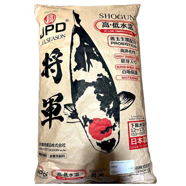 ▽日本動物薬品 将軍 L 浮上 15kg 錦鯉用品 白地保護 送料無料 但、一部地域除 同梱不可
