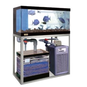 ☆ゼンスイ 2段式活魚水槽 潮 1800ZW 水槽フルセット SUS架台・PVC化粧