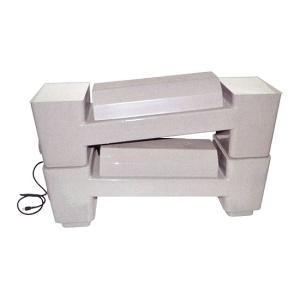 ☆UVクリーンタワー UV-60 15W殺菌灯2灯式(30W) 2段式／2台並列式 送料無料 一部地域除 代引/同梱不可