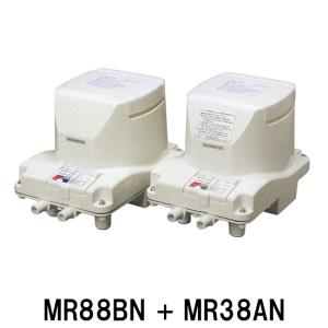 フジクリーン工業(マルカ)MR88BN＋MR38AN (タイマ付浄化槽専用ブロワ) 　送料無料 但、一部地域除 代引/同梱不可｜nishikigoiootani