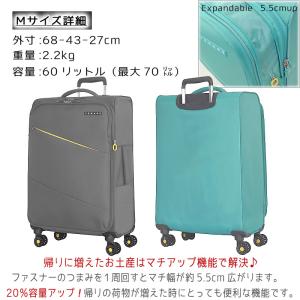 ソフト キャリーケース キャリーバッグ スーツ...の詳細画像5