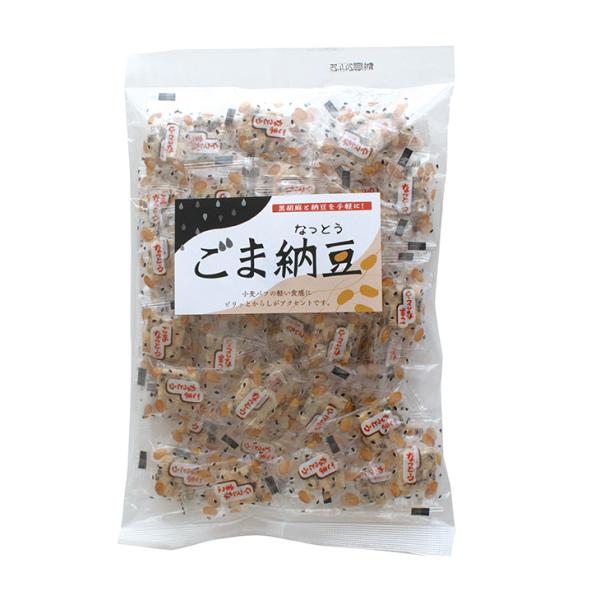 ごま納豆 　個包装 高級お菓子 高級和菓子 高級菓子 スナック菓子 おこし 胡麻 ごま 納豆 ソイビ...