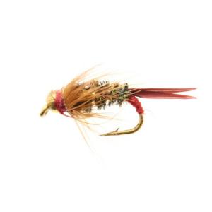 ソフトハックル ウェットフライ 表層狙いに 完成品毛ばり 4本セット