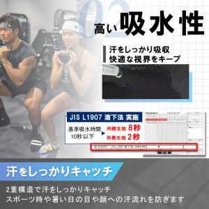 ヘアバンド ヘッドバンド スポーツ 汗止め 3...の詳細画像5