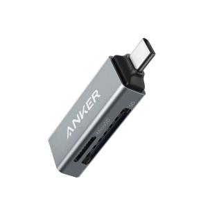Anker USB-C 2-in-1 カードリーダー SDXC / SDHC / SD / MMC / RS-MMC / microSDXC / microSDHC / microSD / UHS-Iカード対応