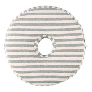 低反発円座クッション（グレーボーダー）