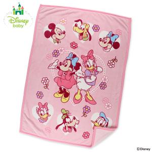 ディズニー）ベビー毛布（ミニー＆デイジー）