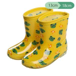 レインブーツ（カエル柄）