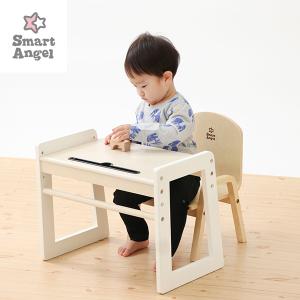 SmartAngel）高さ切り替え木製ミニデスク